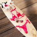 Fuchsia Fantasy Cheeky Thong image 0