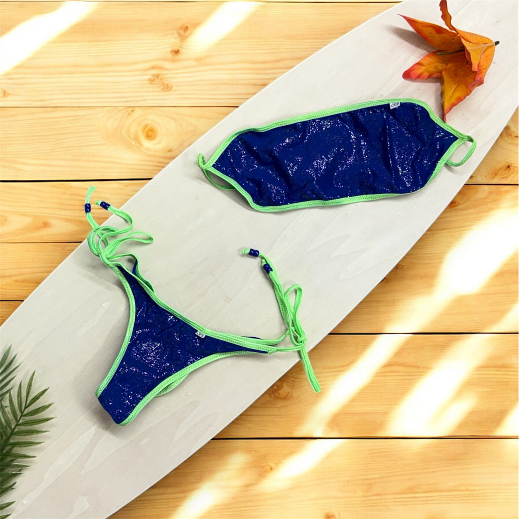Sapphire Seas Scrunch Thong image 0