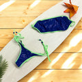 Sapphire Seas Scrunch Thong image 0